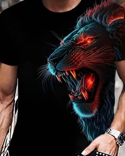 cyber lion tees