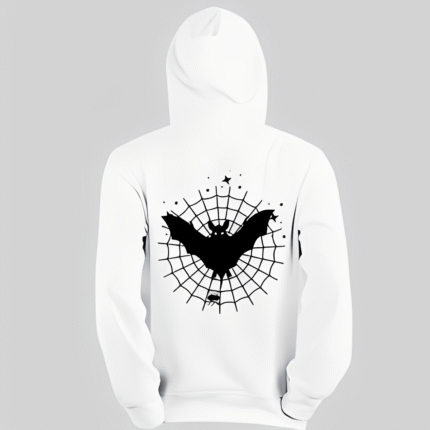 bat web hoodie